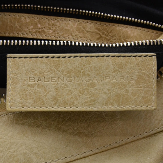 Agneau Giant 21 Silver Hardware Work Praline