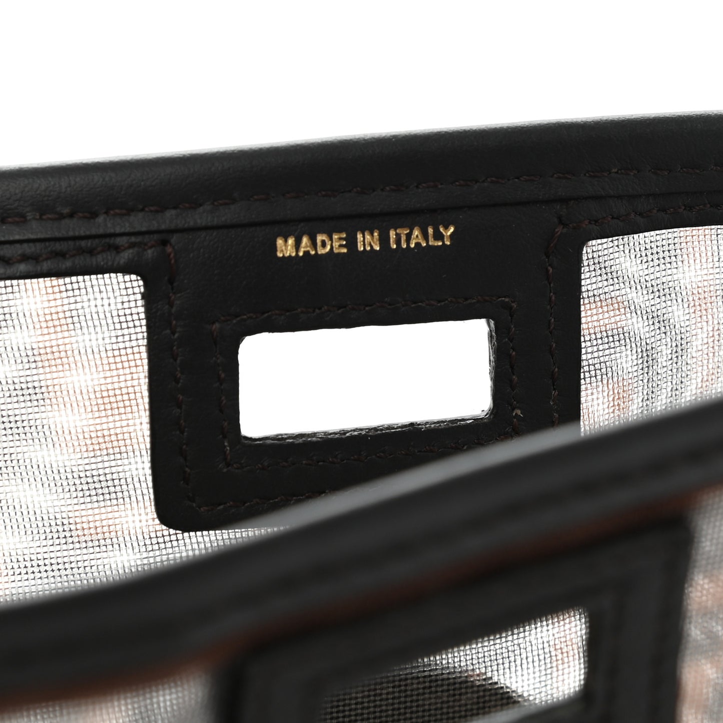 Mesh Vitello Century FF 1974 Mini Peekaboo Defender Cover Marrone Black Ebano