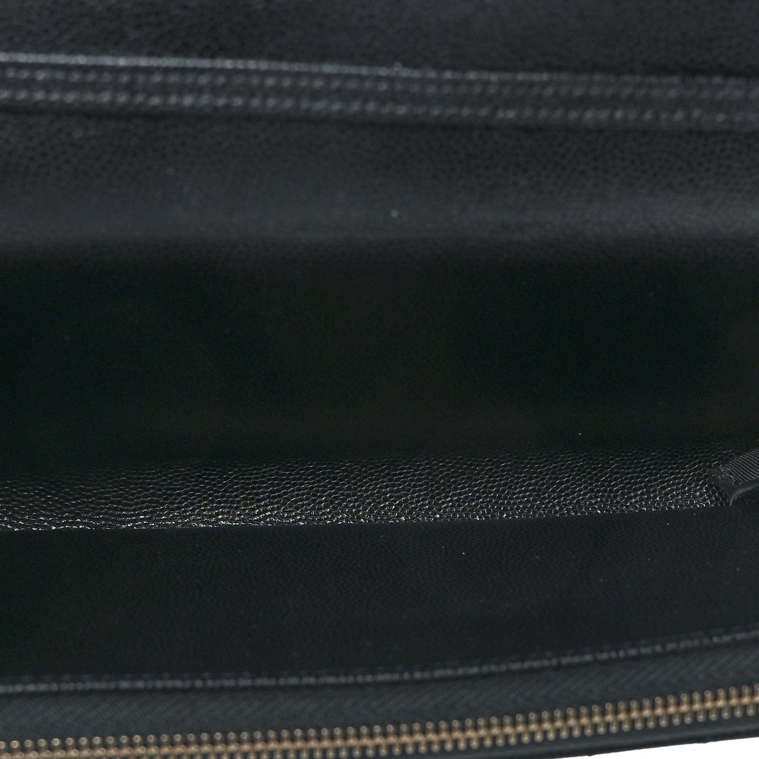 Chanel Caviar Quilted Phone Holder Wallet on Removable Chain Black 7 of 12