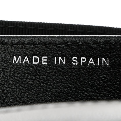 Chanel Lambskin Quilted Flap Baguette Crystal Card Holder Wallet Black 7 of 9