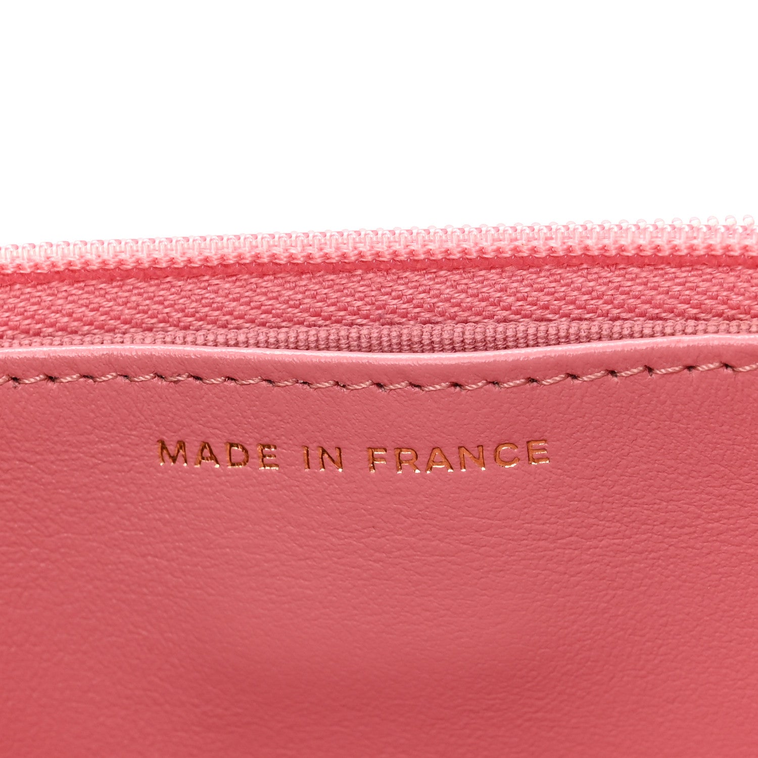 Chanel Caviar Quilted Wallet on Chain WOC Pink 7 of 11