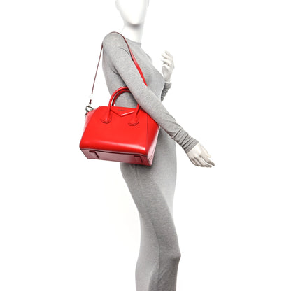 Givenchy Shiny Lord Calfskin Small Antigona Medium Red 2 of 10