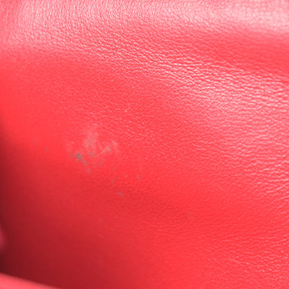 Christian Dior Patent Cannage Miss Dior Promenade Pouch Red 10 of 13