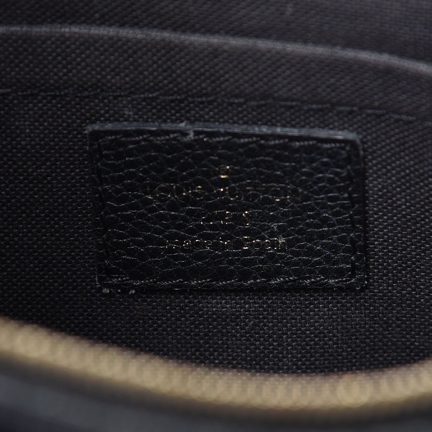 Louis Vuitton Monogram Pallas Clutch Black 6 of 12