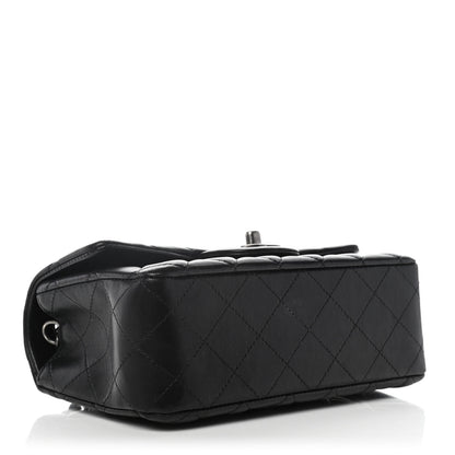 Chanel Lambskin Quilted Mini Rectangular Flap Black 4 of 10