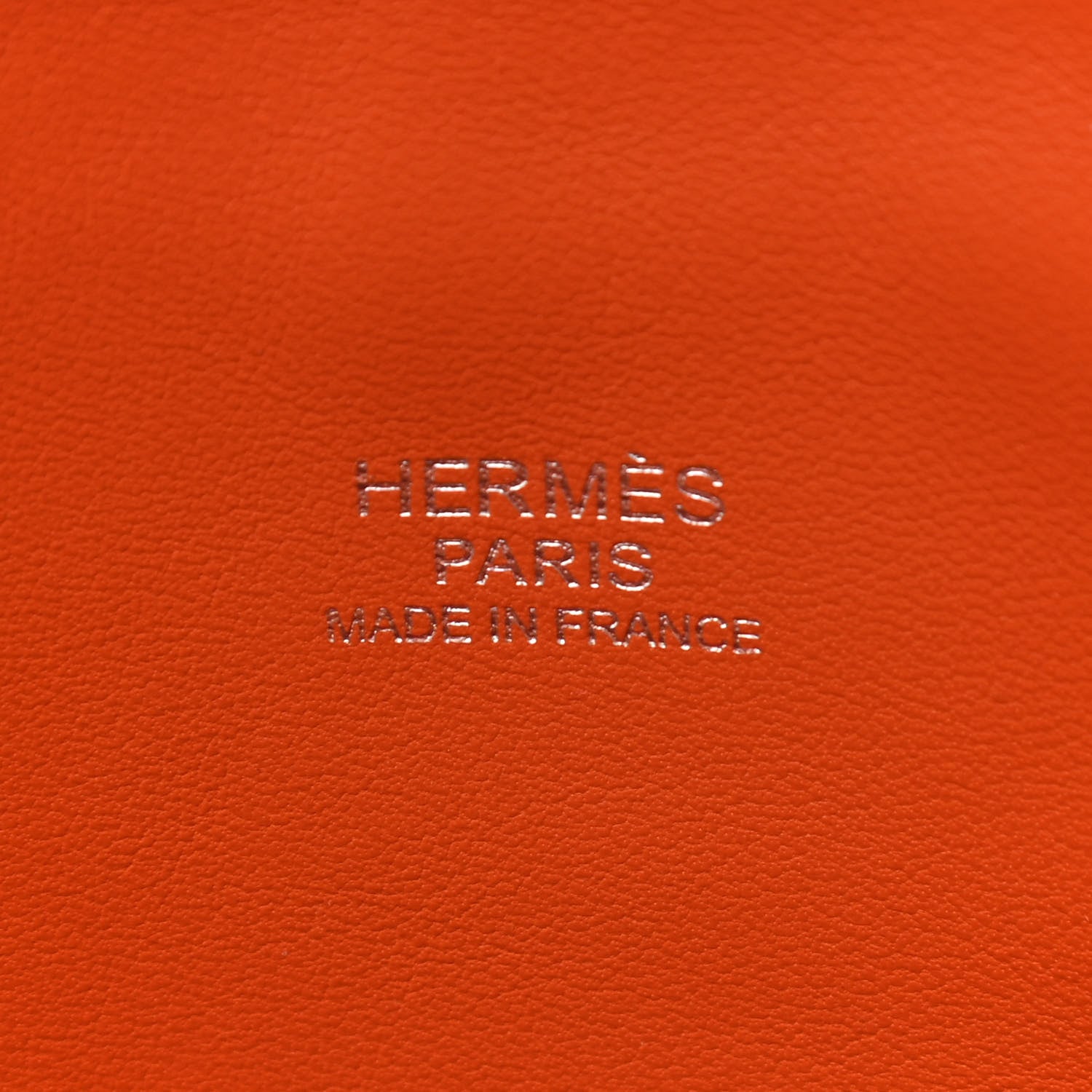 Hermes Taurillon Clemence Bolide 31 Orange 6 of 8
