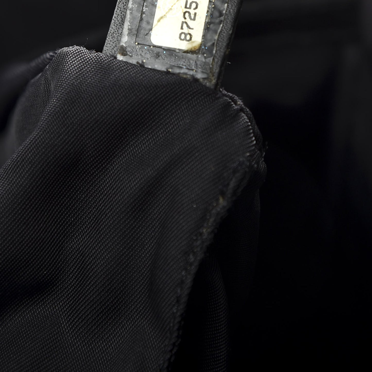 Nylon Small Travel Tote Black