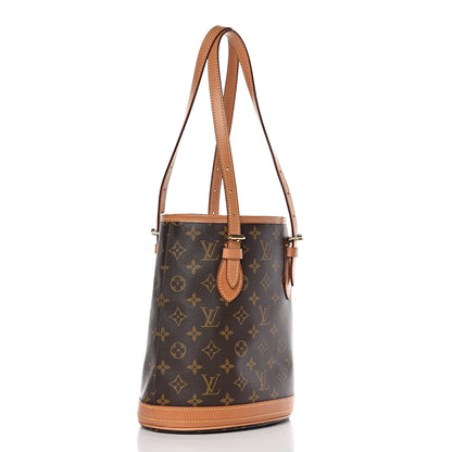 Louis Vuitton Monogram Petit Bucket 23 4 of 11
