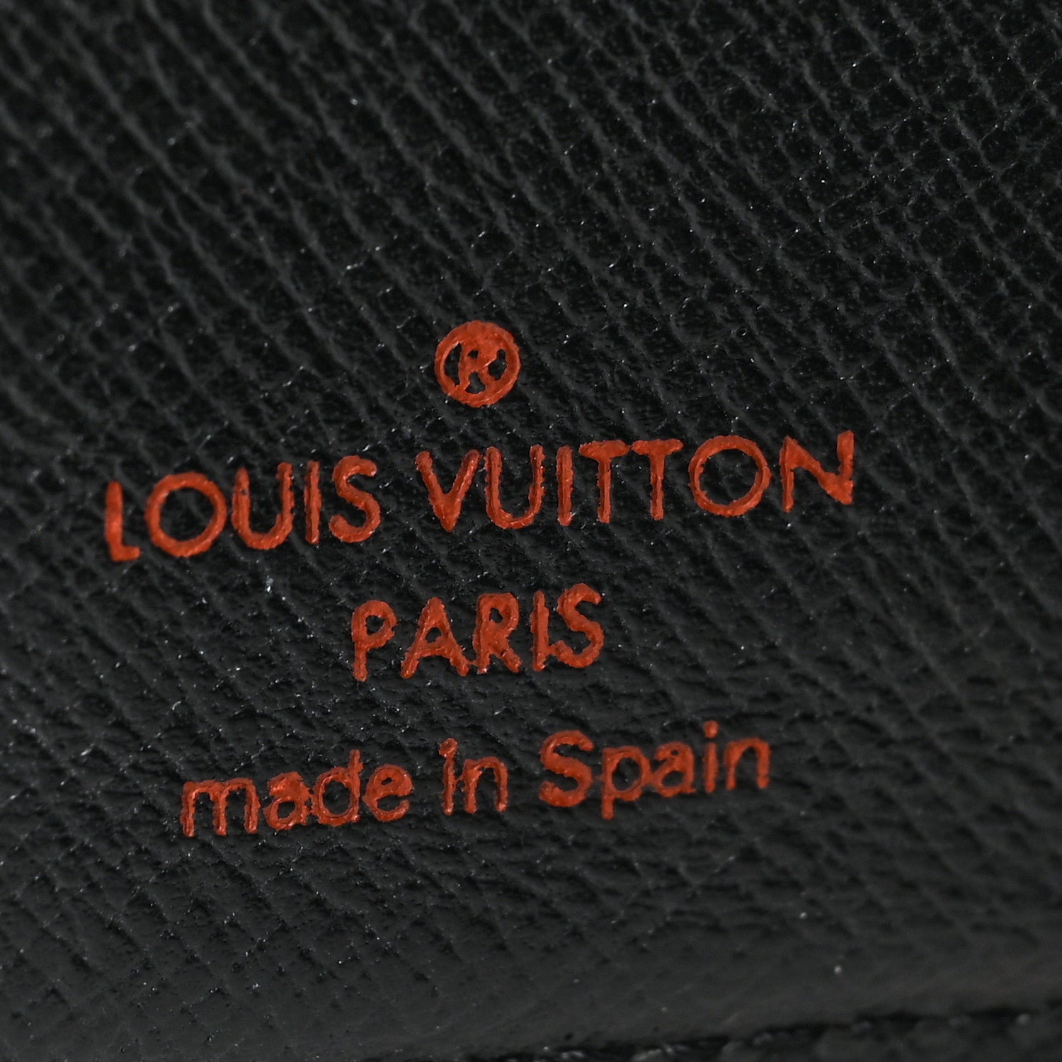 Louis Vuitton Epi Small Ring Agenda Cover Black 6 of 7