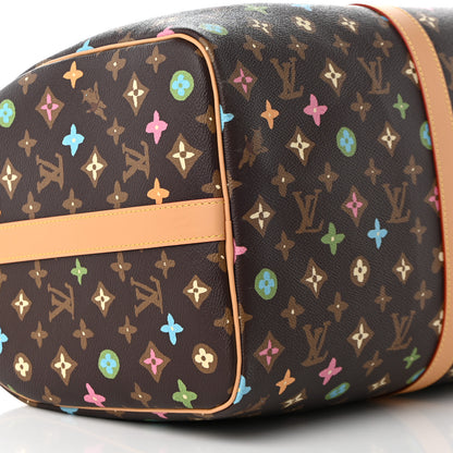 Louis Vuitton Monogram Craggy Keepall Bandouliere 50 Chocolate 7 of 8