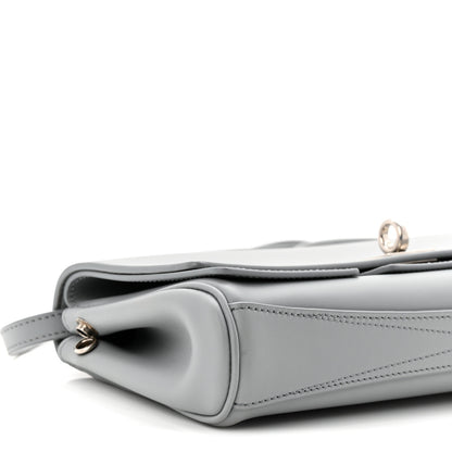 Balenciaga Smooth Calfskin Small Bel Air Clutch On Strap Cloud Grey 10 of 11