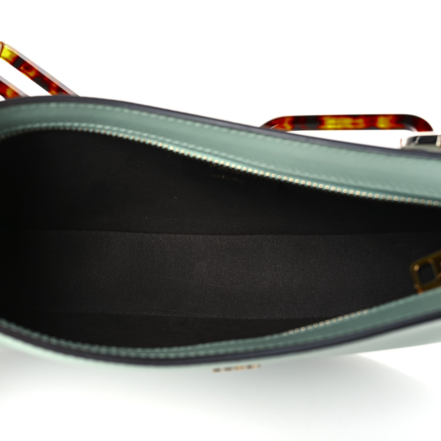 Fendi Vitello Palmellato Fendi O'Lock Swing Menta 5 of 9