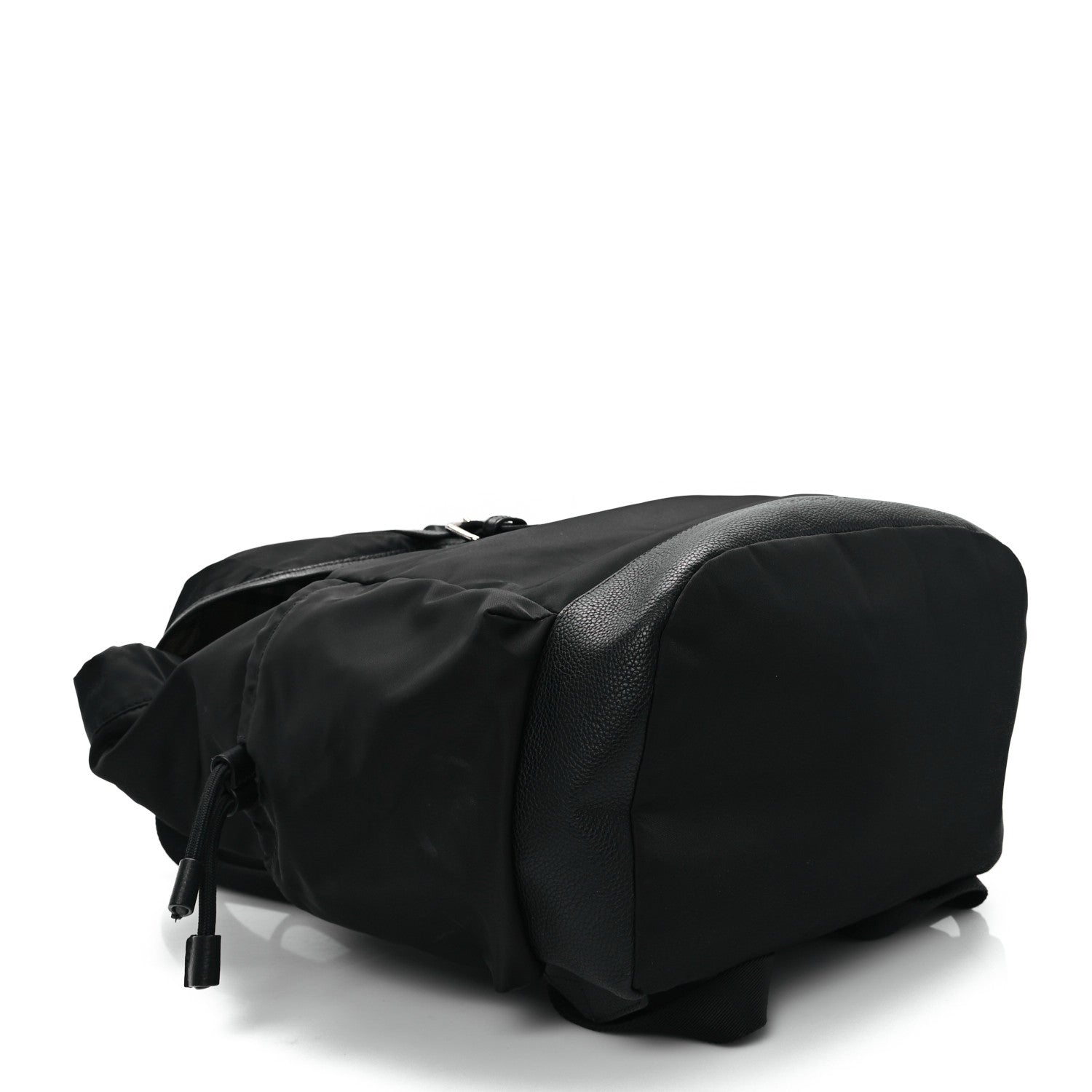 Burberry Nylon Grained Calfskin Watson Diaper Bag Black 5 of 13