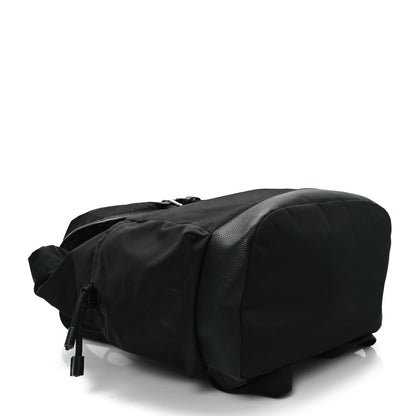 Burberry Nylon Grained Calfskin Watson Diaper Bag Black 5 of 13