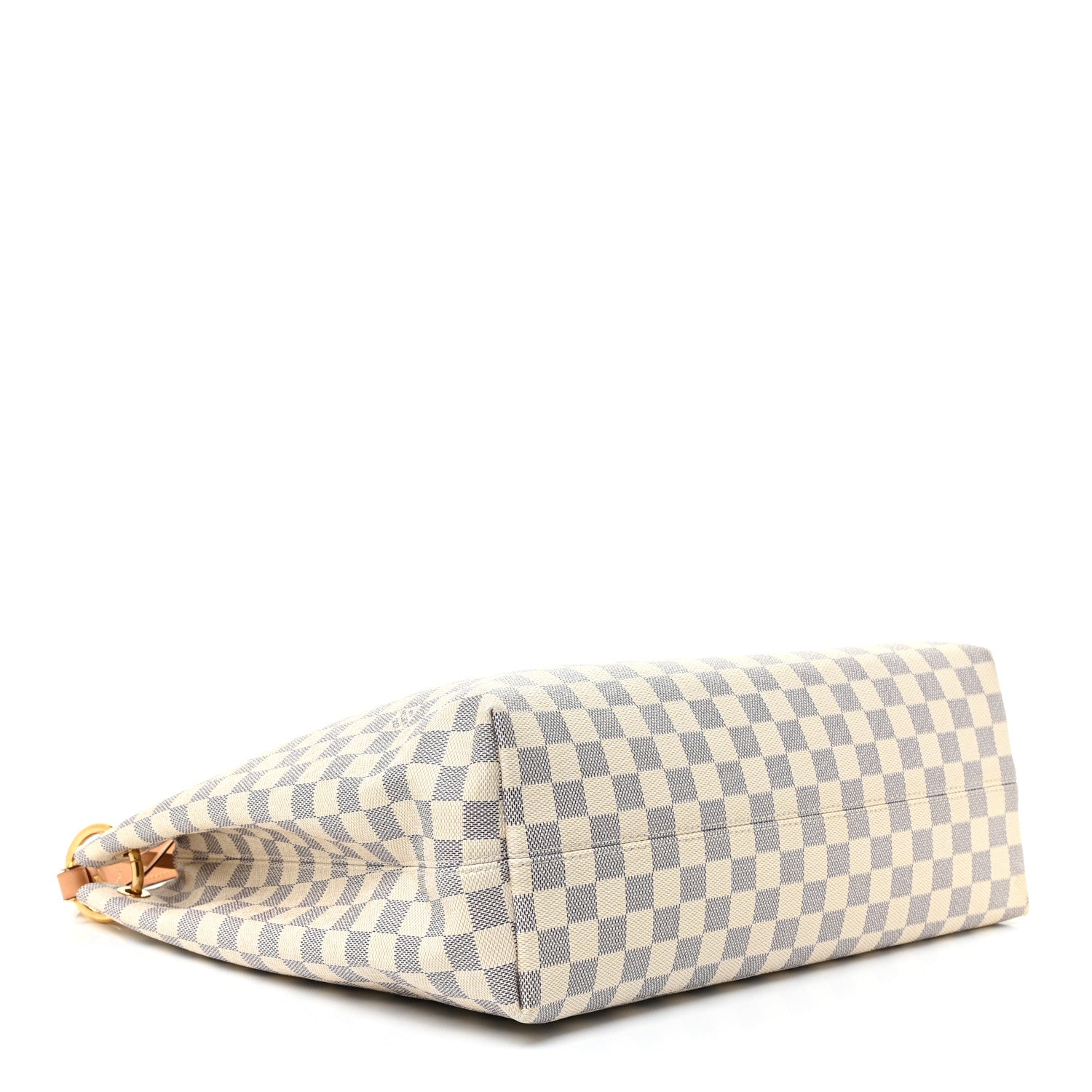 Louis Vuitton Damier Azur Graceful MM Rose Ballerine 4 of 13