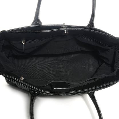 Chanel Calfskin Cerf Executive Shopper Tote Black 5 of 7