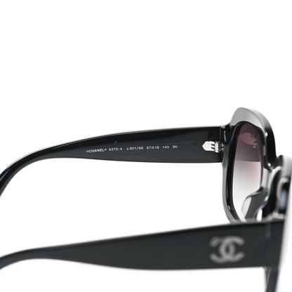 Chanel Acetate CC Sunglasses 5373 Black 4 of 6