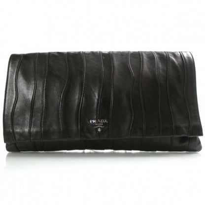 Prada Nappa Mordore Clutch Nero 1 of 10