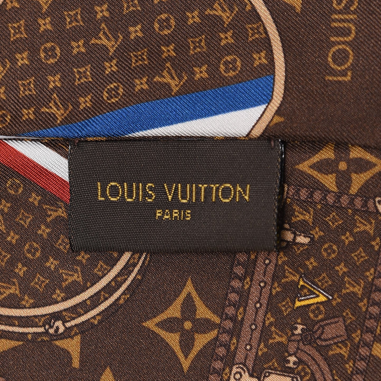 Silk Monogram Trunks Bandeau