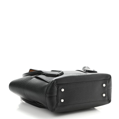 Bottega Veneta Grained Calfskin Maxi Intrecciato Small Arco Black 3 of 8