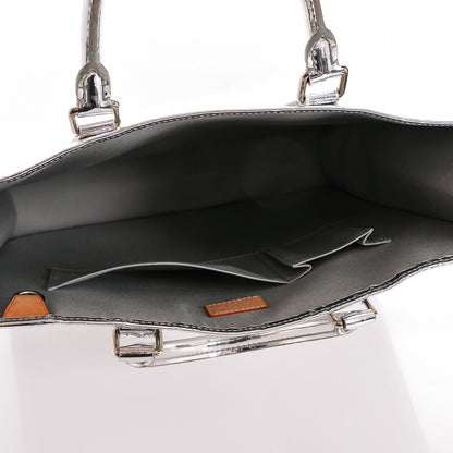 Louis Vuitton Monogram Miroir Sac Plat Silver 5 of 6