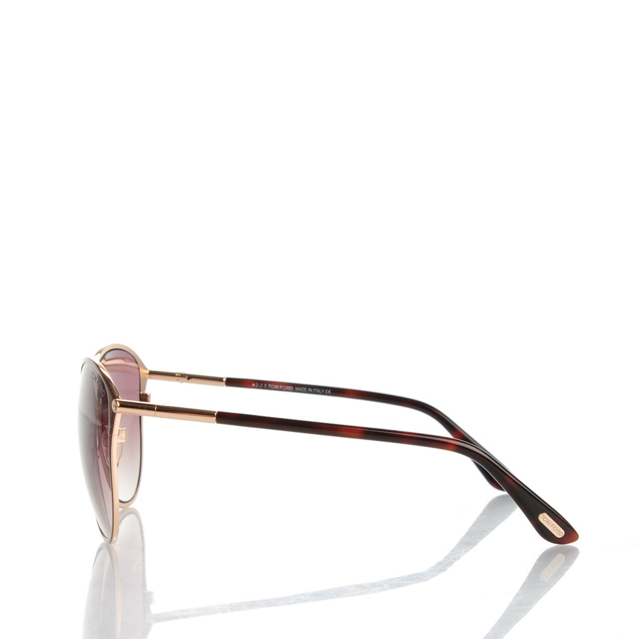 Penelope Vintage Round Sunglasses TF320 Brown