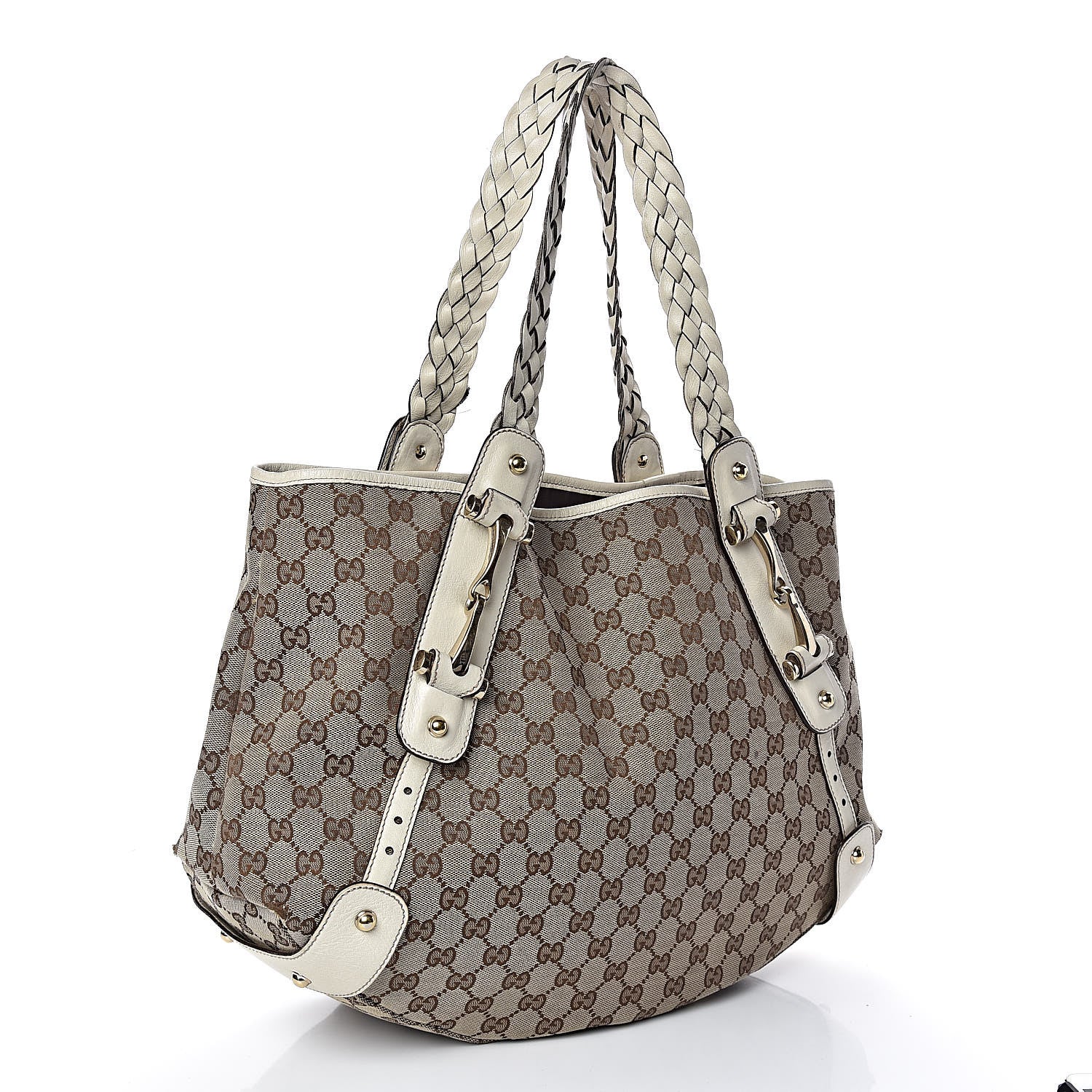 Gucci Monogram Medium Pelham Shoulder Bag Off White 3 of 11