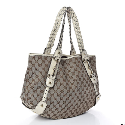 Gucci Monogram Medium Pelham Shoulder Bag Off White 3 of 11