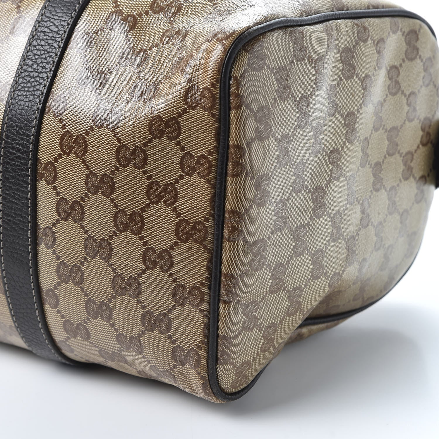 Gucci Crystal Monogram Medium Joy Boston Dark Brown 7 of 14