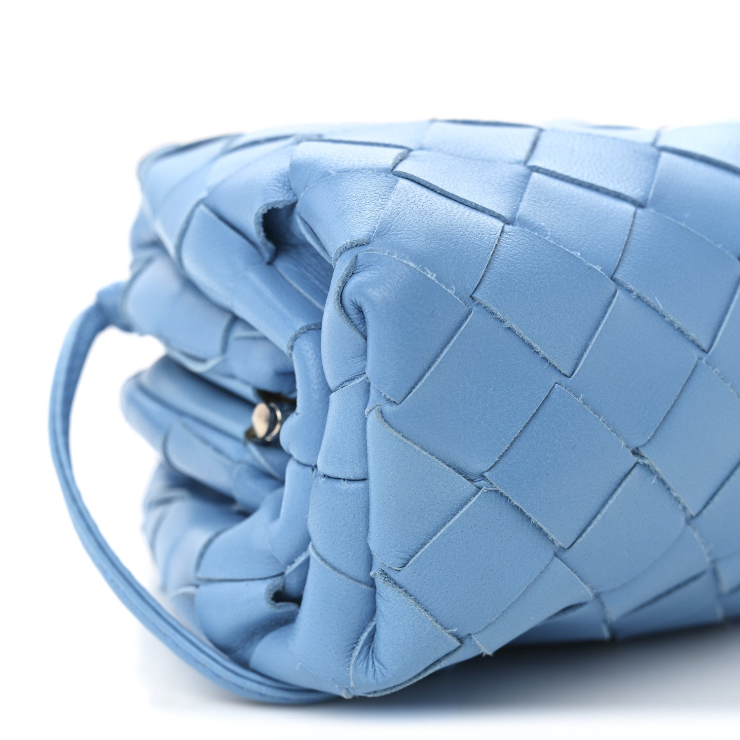 Bottega Veneta Nappa Intrecciato The Mini Pouch Swimming Pool 9 of 10