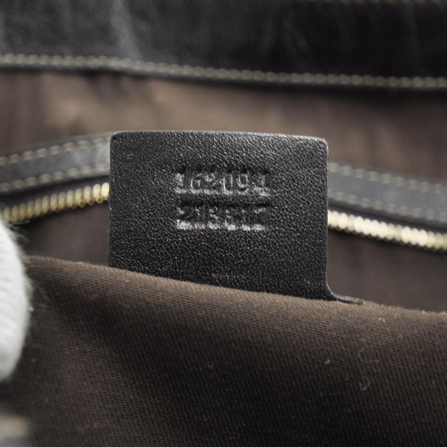 Leather Britt Tote Dark Brown