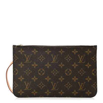 Louis Vuitton Monogram Neverfull MM GM Pochette 1 of 7