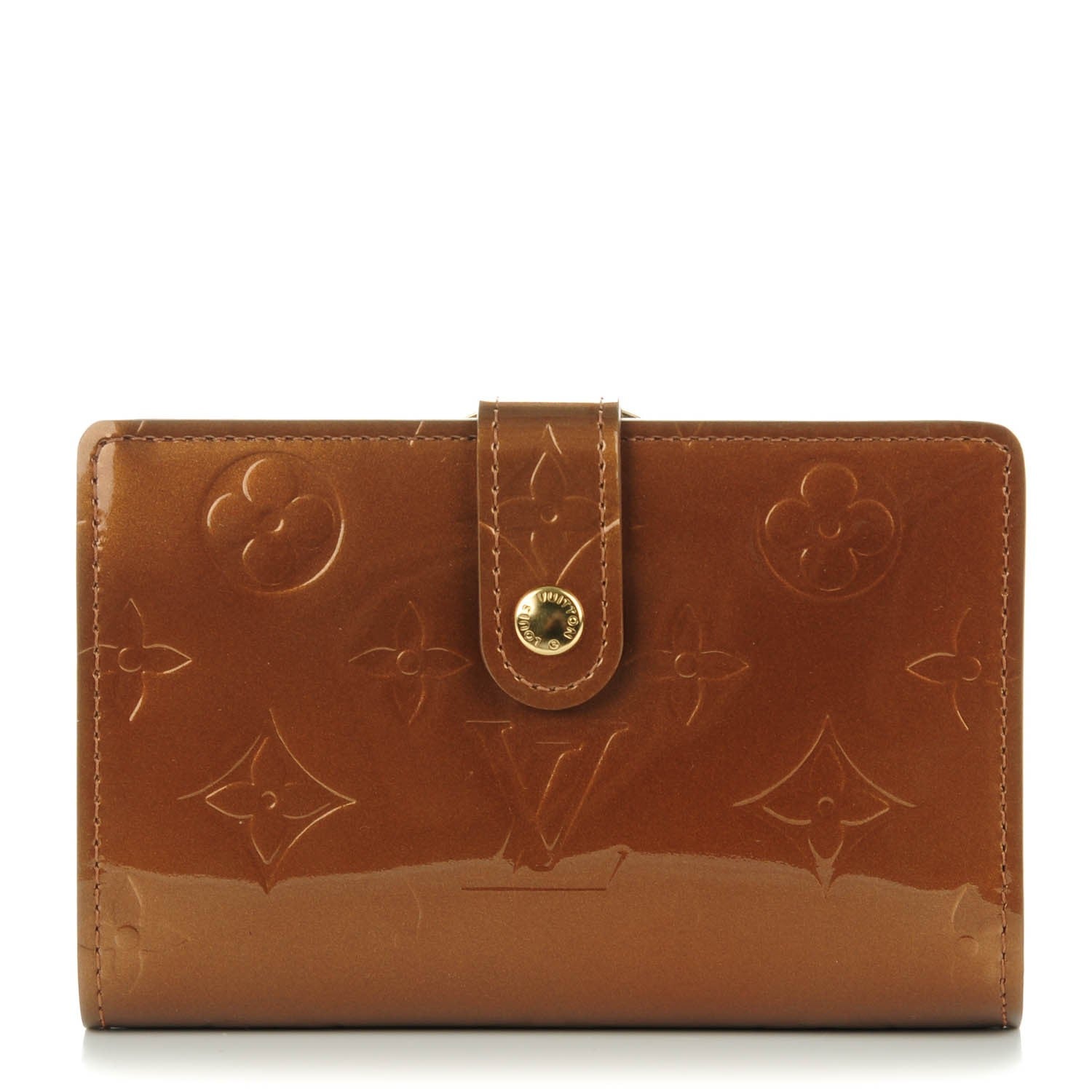 Louis Vuitton Vernis French Purse Wallet Bronze 1 of 7
