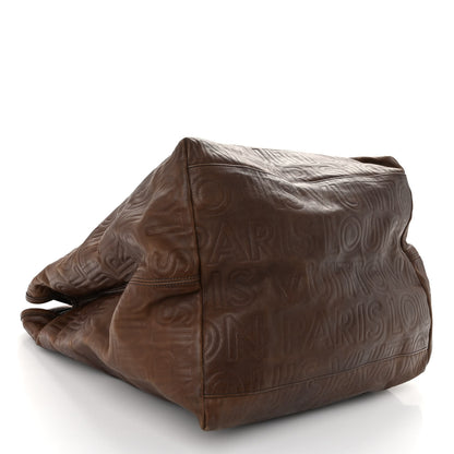 Louis Vuitton Monogram Paris Souple Whisper GM Chocolate 4 of 12