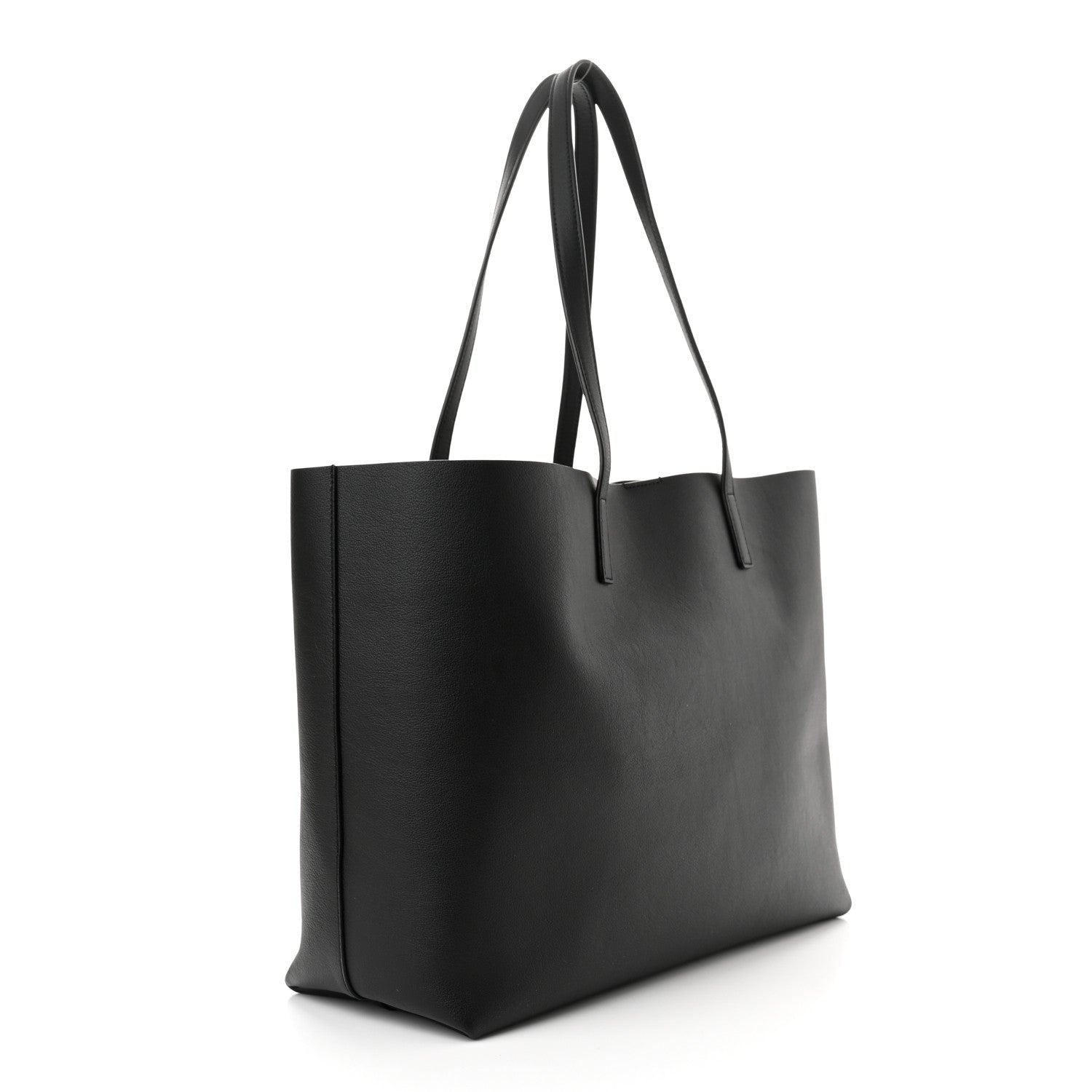 Saint Laurent Calfskin Large Shopping Tote Black 4 of 11