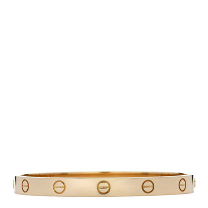 Cartier 18K Yellow Gold LOVE Bracelet 17 1 of 8