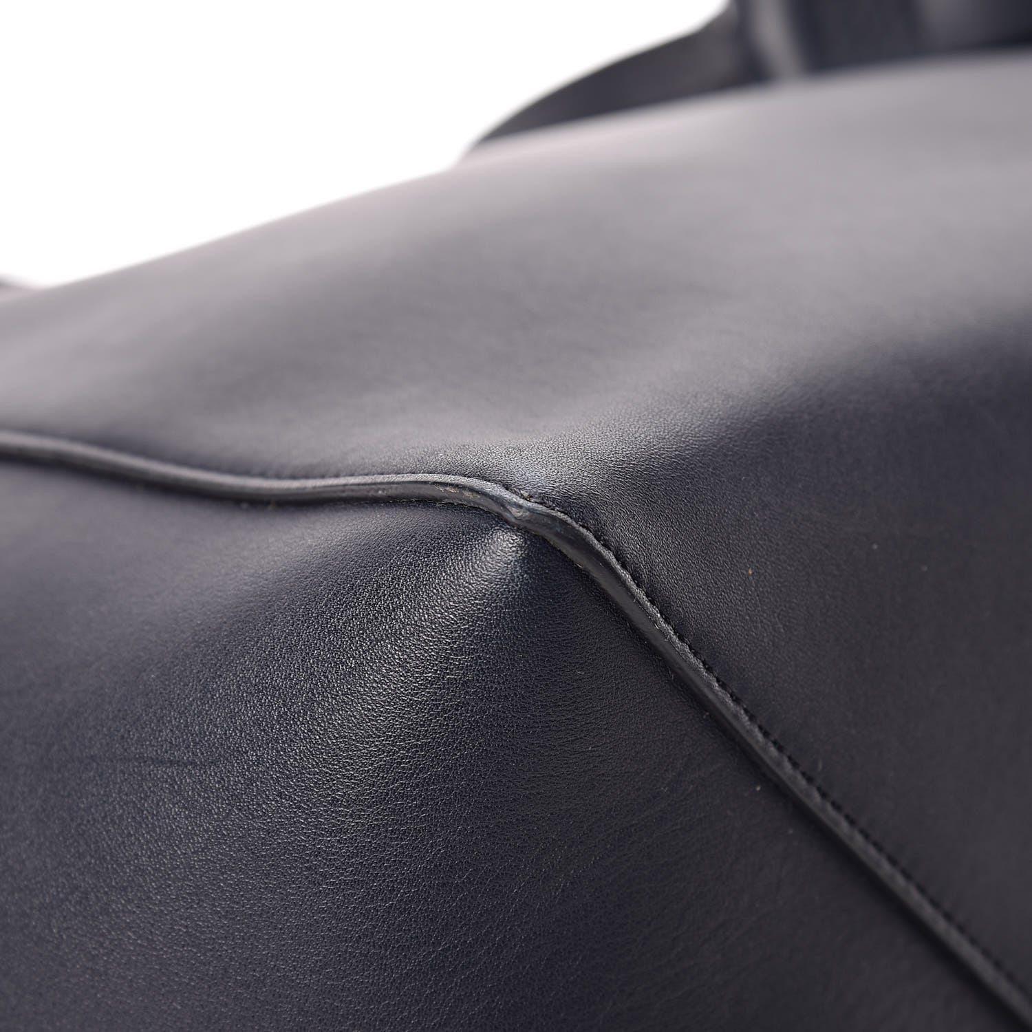 Celine Smooth Calfskin Small Tassel Cabas Phantom Navy Blue 12 of 17