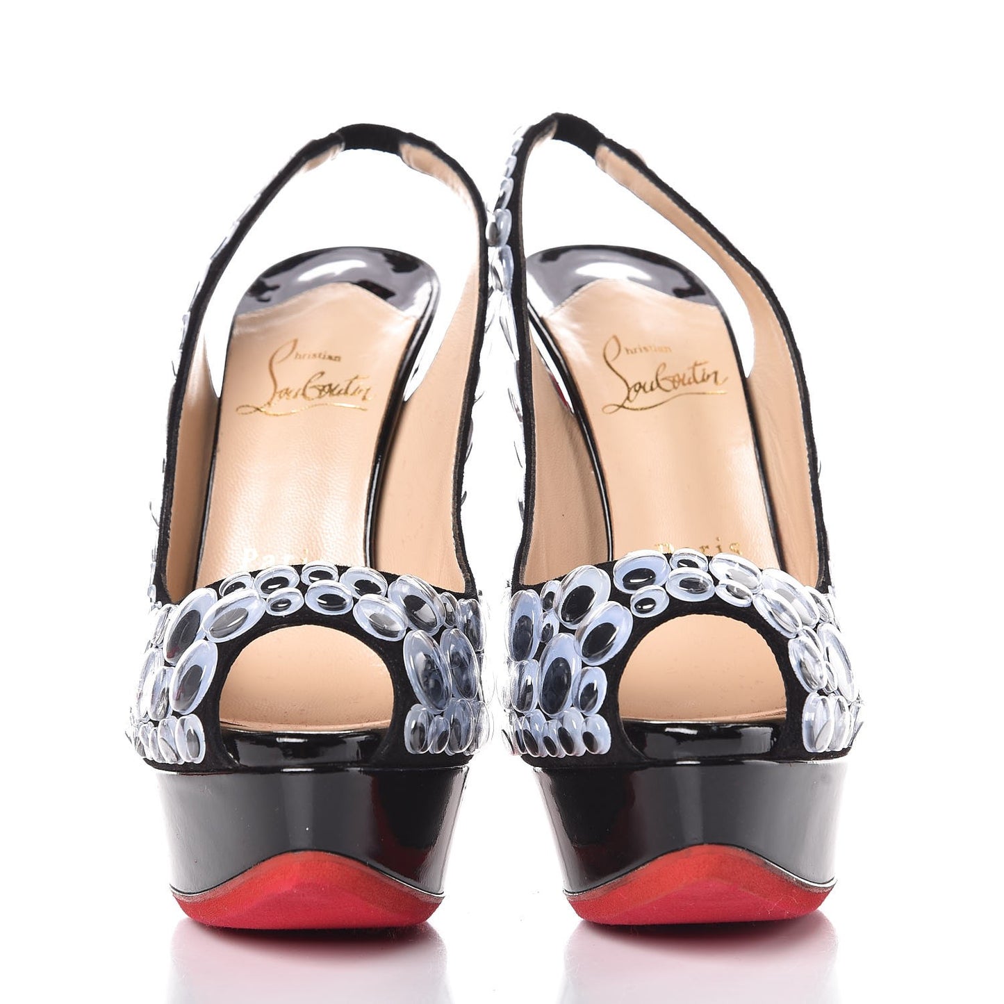 Patent Suede Deja Vu 150 Pumps 36 Black