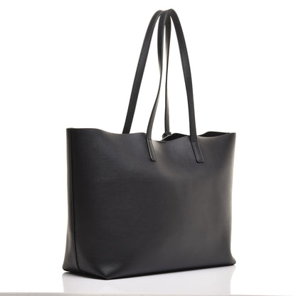 Saint Laurent Calfskin Large Shopping Tote Black 3 of 8