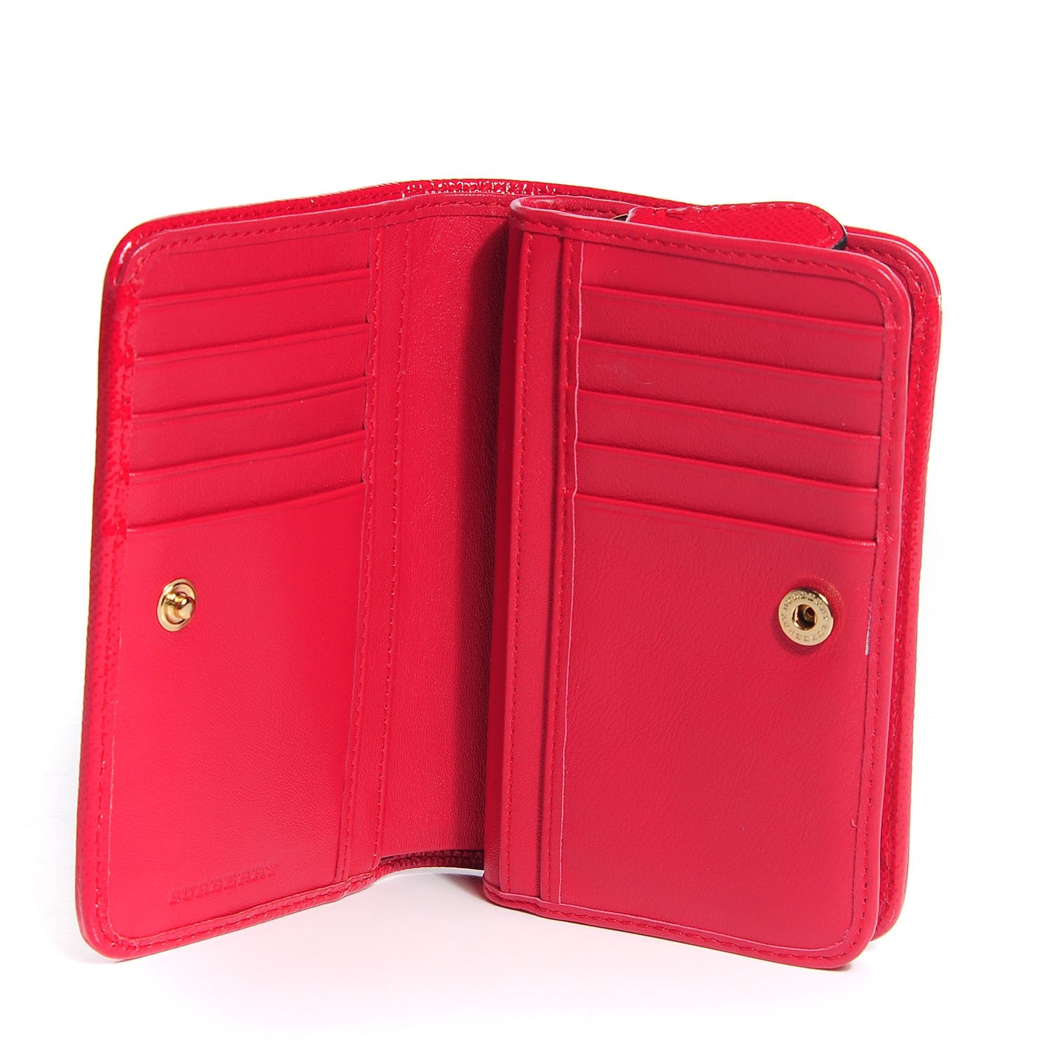 Burberry Haymarket Check Balmore Zip Around Wallet Bright Rose 6 of 10