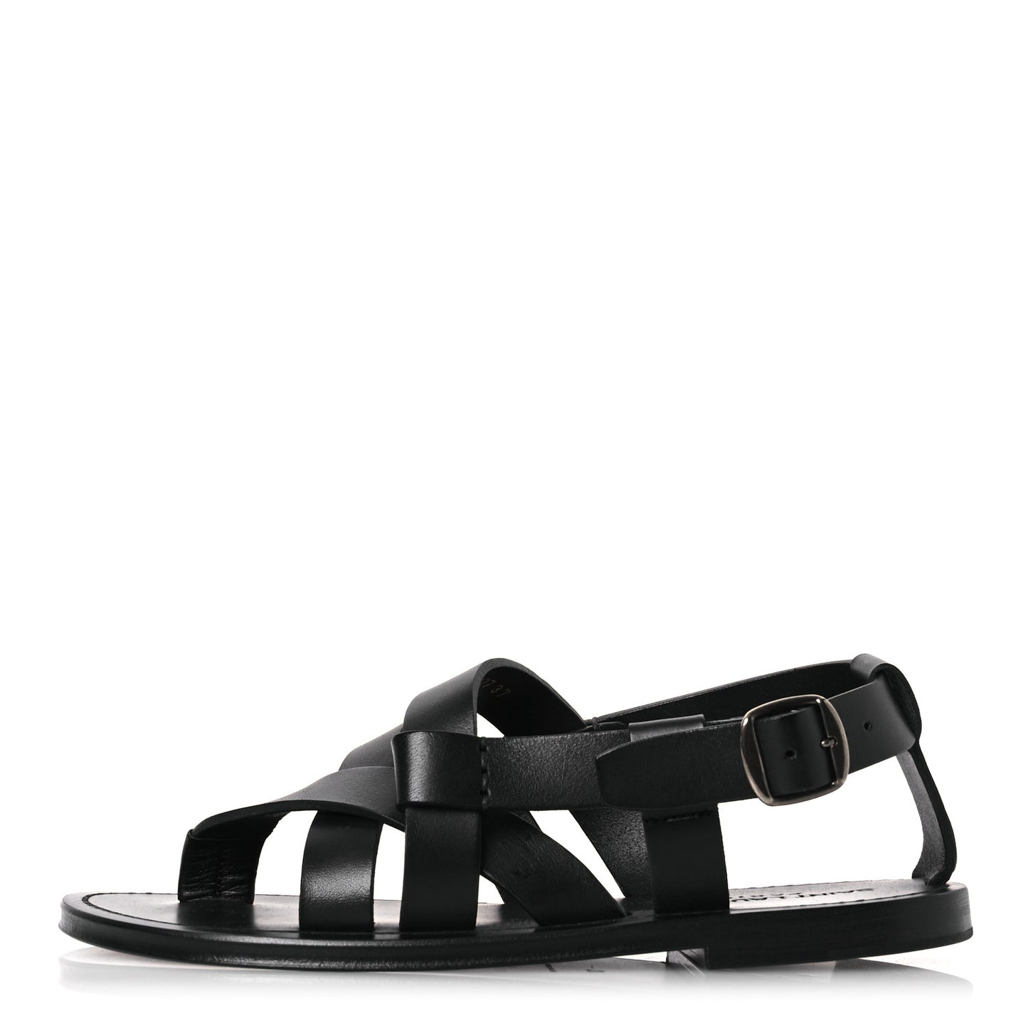 Calfskin Pepe 05 Sandals 37 Black