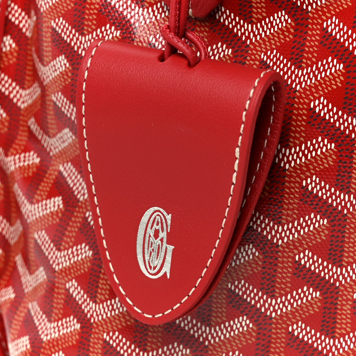 Goyardine Reversible Mini Anjou Red