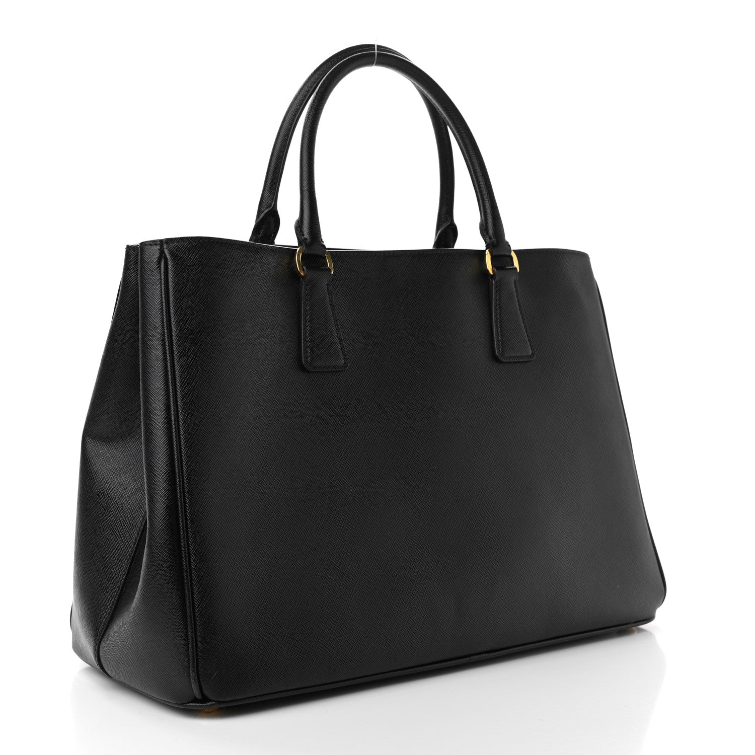 Prada Saffiano Lux Large Tote Black 3 of 10