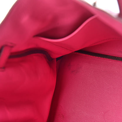 Hermes Chevre de Coromandel HAC Birkin 32 Fuchsia 12 of 19