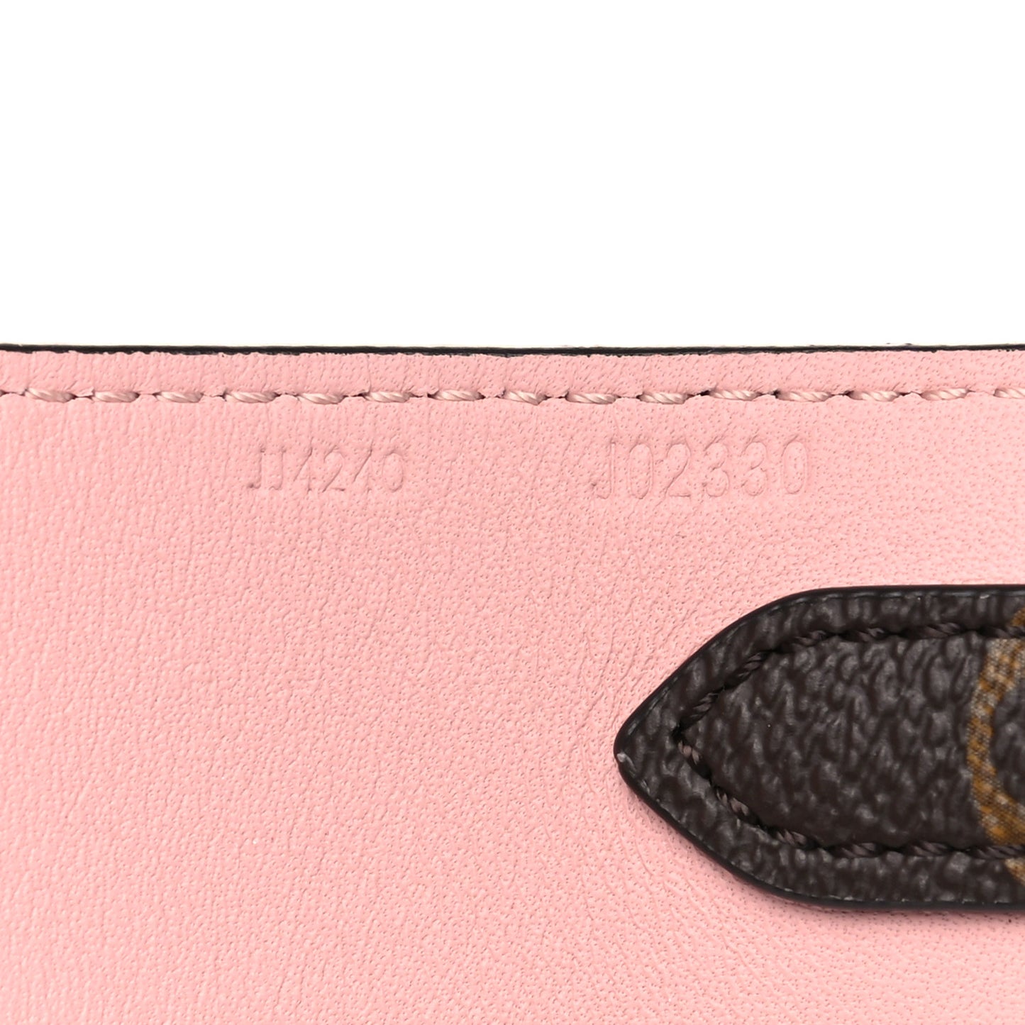 Monogram Bandouliere Shoulder Strap Rose Poudre