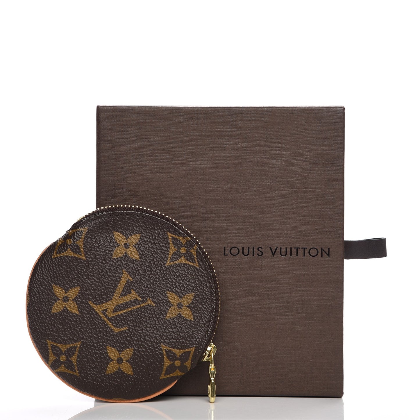 Monogram Round Coin Purse