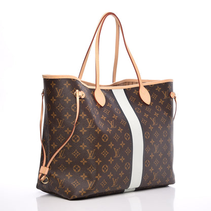 Louis Vuitton Monogram My LV Heritage Neverfull GM White Black 4 of 10