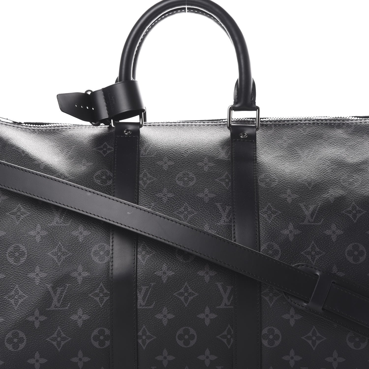 Louis Vuitton Monogram Eclipse Keepall Bandouliere 45 8 of 16