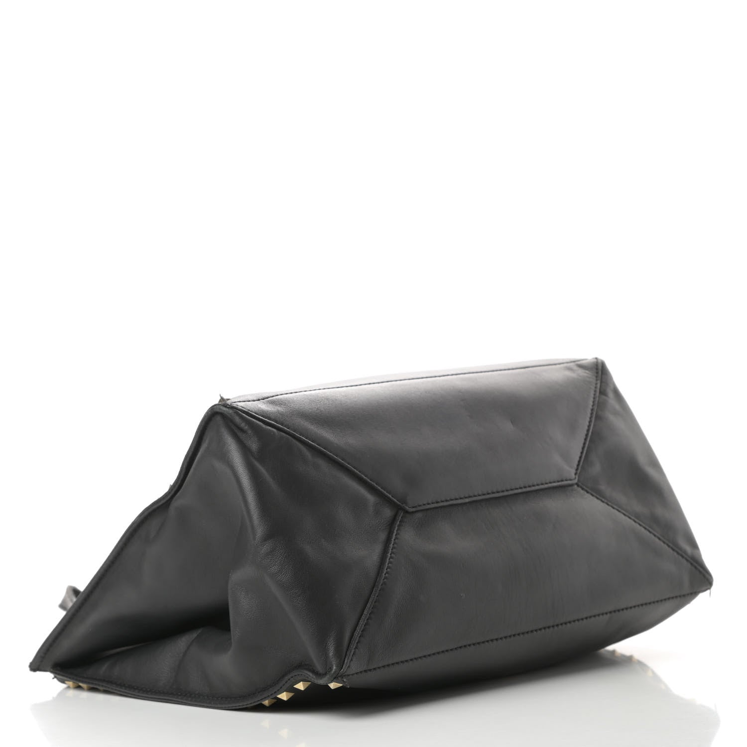 Valentino Garavani Nappa Medium Rockstud Soft Tote Black 4 of 20
