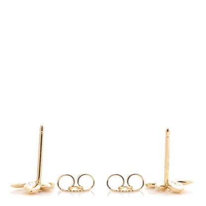 Tiffany 18K Yellow Gold Diamond Paloma Picasso Olive Leaf Earrings 3 of 6